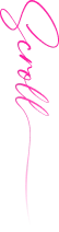 "Scroll" Cursive Text